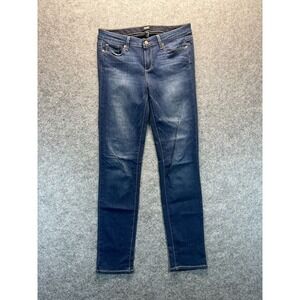 Paige Jeans Women's 29 Skyline Skinny Dark Blue Stretch Denim‎ Jeans